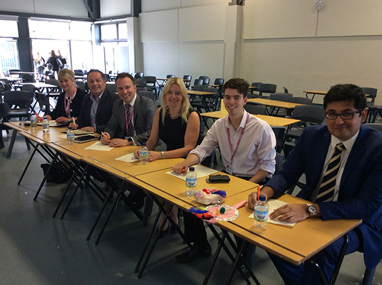 Our MD becomes a Dragon in the Den during South Hunsley Enterprise Week