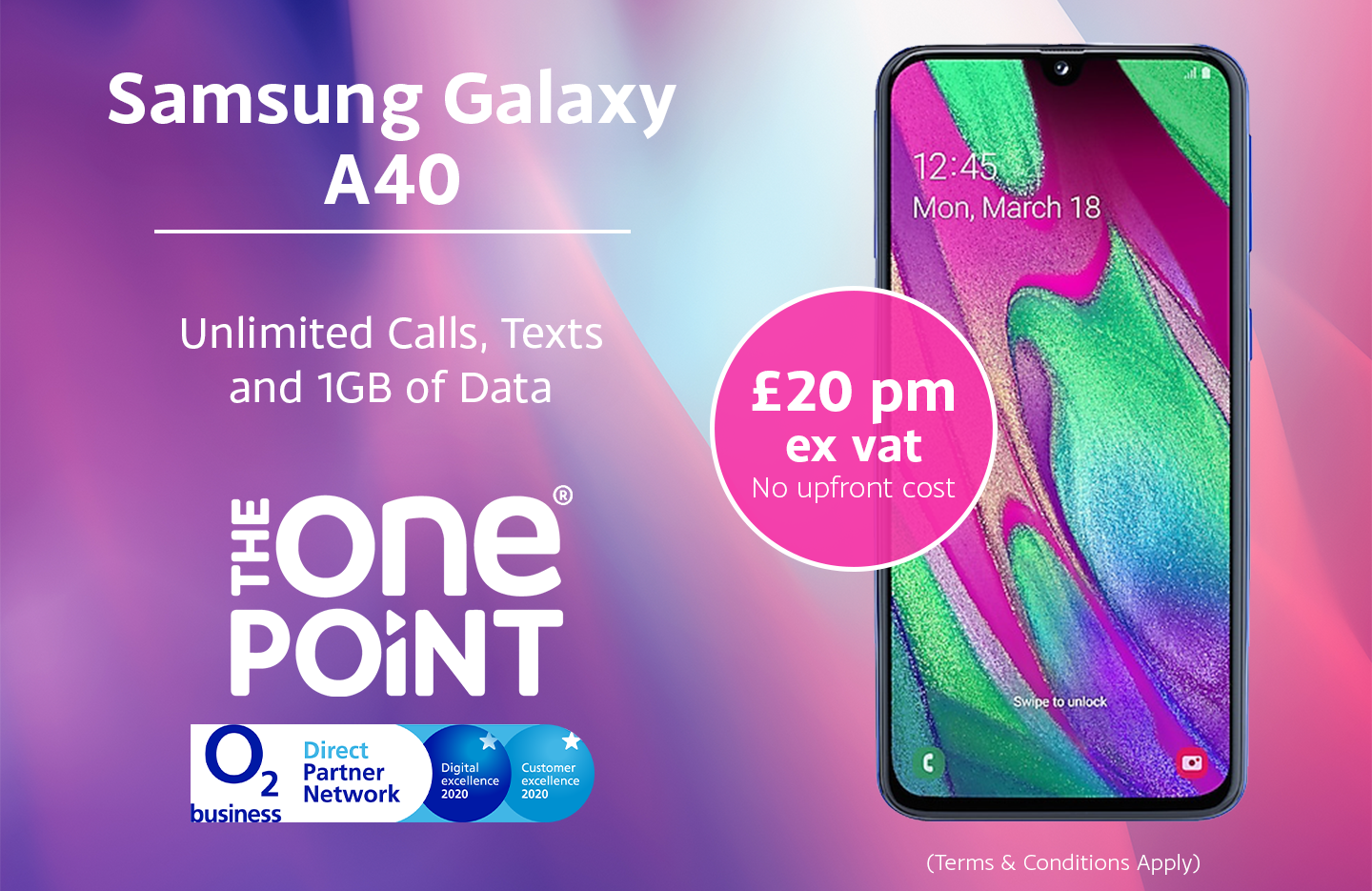 Samsing Galaxy A40 Offer